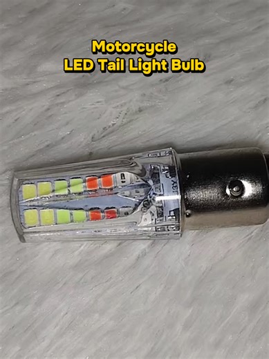 Motorcycle LED Tail Light Bulb Upgrade