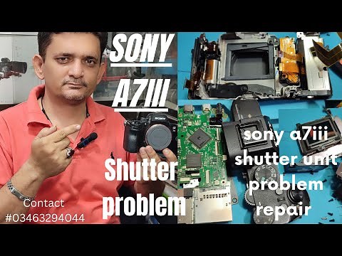 how to fix sony a7iii shutter unit problem#viralvideo #photographytechniques #foryou #photography
