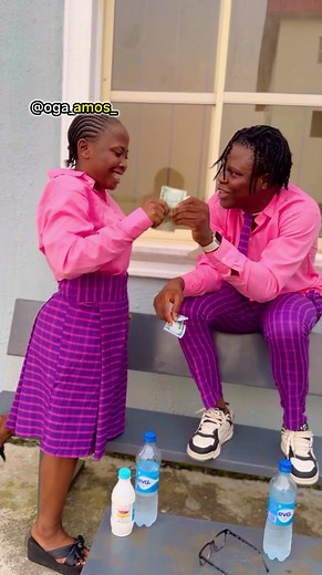 Kid Baby101 in Code Breaker Movie Set Social Experiment with Oga Amos