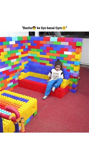 Bacho🧒 ke liye banai Gym🤗 #armaanmalik #kritikamalik #payalmalik #shorts