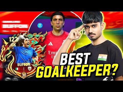 117 OVR Lunar Buffon in FC MOBILE… Saves So Crazy I Started Crying!!