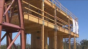 Engineers test new building material on world's largest quake simulator