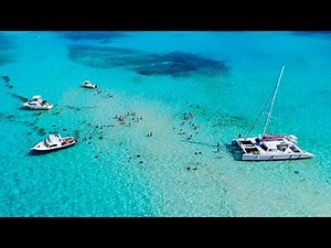 Grand Cayman Stingray City Drone 4K ©