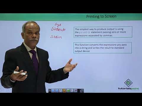 Python - Printing to Screen