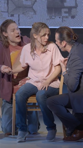 Tyce Green on Instagram: "In honor of the Next to Normal pro shot and overall mommy/ daddy issues, here’s a lil snippet from our perfect loving family last year. Was a thrill to have these Broadway superstars as parents!!! . . . . #nexttonormal #musical #broadway #musicaltheatre"