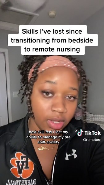 I cant believe i lost all these skills 😫 #nursetok #remotenursing