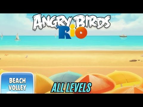 Angry Birds Rio Beach Volley All Levels