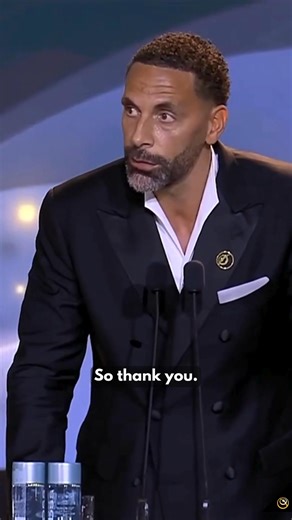 ‘Without defenders as the foundation, attackers couldn’t do their thing.’ 🏆💬 Rio Ferdinand, honoured with the Player Career Award at the 2024 Globe Soccer Awards. A true legend of the game 👏 | Globe Soccer