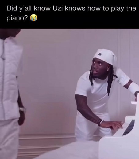 Lil Uzi Vert Plays the Piano - Surprise Talent!