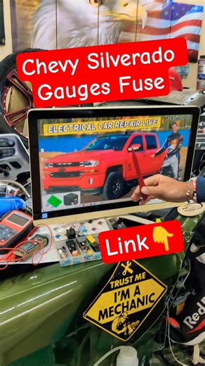 CHEVY Silverado 14-19⚒️ GAUGES FUSE 👉#chevy #silverado #easy #help #diy #video #fix #gauges #fuse