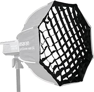 Amazon.com : Aputure Amaran Light Dome Mini SE Light Control Grid for Aputure Amaran Light Dome Mini SE Softbox : Electronics