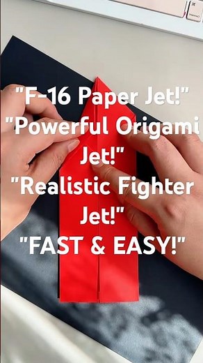 *DIY F-16 Fighter Jet Origami – Powerful Paper Warplane Tutorial!*