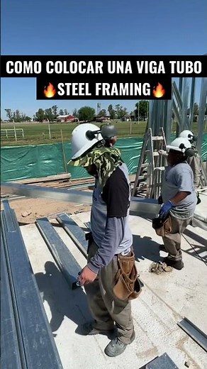 ⚠️Como Colocar Una Viga Tubo De Steel Framing Paso a Paso