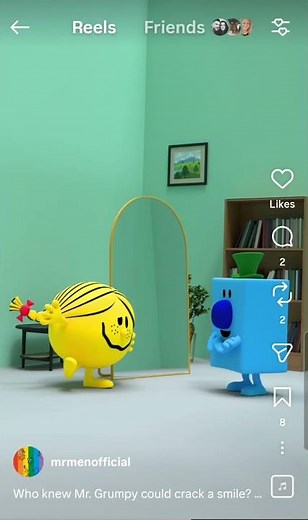 Mr. Men Little Miss: (CGI Animated Shorts) Season 2 Episode 6: Mr. Grumpy Cracks a Smile