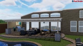 Step into your future backyard… in 3D! We’re excited to bring this dream outdoor living space to life for our clients — from concept to creation. Here’s a sneak peek at the 3D design that’s turning vision into reality. Stay tuned for the transformation! 💫 #OutdoorLiving #BackyardGoals #3DDesign #MCMOutdoorLiving #DreamBackyard | MCM Outdoor Living