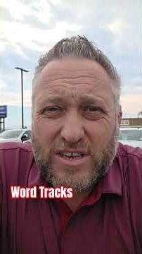 Use Word Tracks with your customers! #autosales #carsales #sales #carsalestraining #training #cars