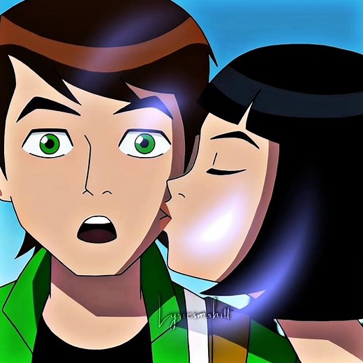 BEN TENSON X JULIE - romantic duo🥰/Ben 10 ultimate alien season 1 ep 1#shorts #ben10 #love #edit