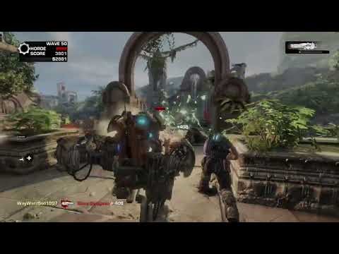 Gears of War 3: Delta Online - Horde Wave 50