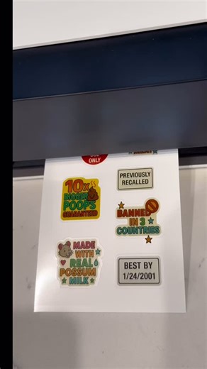 This might be the coolest printer I own now 😅 this is the Liene Pixcut S1 two in one sticker printer and cutter. Compared to other tools like a circuit this if sticker making is your main goal it’s simplifies the process 1000% each sticker costs approximately $0.2 to make and paper a cartridge refill cost $21. Overall I had a great time using this machine and can’t wait to see if my boyfriend notices the new labels 😅 @Liene Life #lienepixcuts1 #stickerprinter #diylife #creativevibes #bluetooth