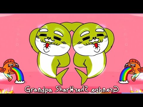 BABY SHARK || Grandpa Shark Chasing His Teeth 🤣 Kissing Makes Fish Disgusted | Baby Shark Funny Edit