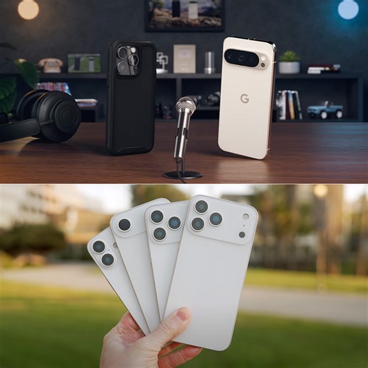 Google Pokes Fun at Rumored iPhone 17 Camera Bar in New Commercial, Titled 'Best Phones Forever'