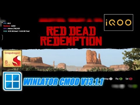 RED DEAD REDEMPTION - WINLATOR CMOD 13.1.1 BLACKSCREEN