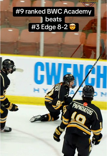 Adie Schneider Scores for Burnaby in Exciting Hockey Match