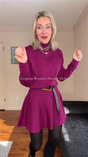 This gorgeous sweater dress from @Clean Chic is just perfect! The quality and price 10/10