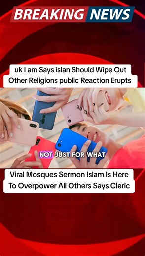 This Religion Was Sent to Dominate” — UK Cleric’s Shocking Sermon Caught on Camera #BritishPolitics #IslamDebate #UKNews #todaynews #newsheadlines | Little Massage Master