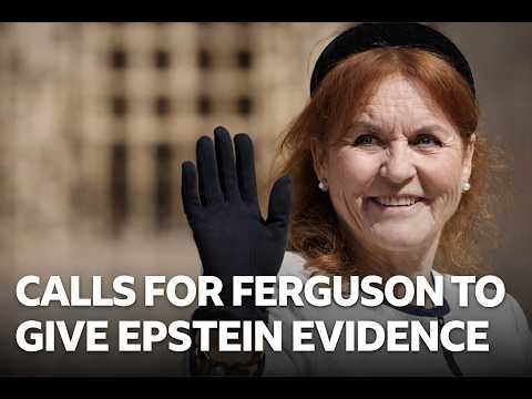 Pressure mounts for Sarah Ferguson to give evidence on Epstein | Epstein files