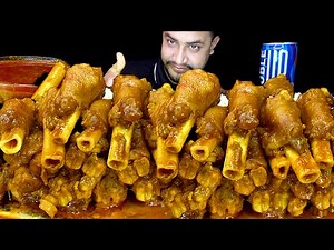 Eating Tasty & Mutton Nalli & mukbang, Bone Marrow Curry with Rice, Asmr | Mutton Curry, Hungry Boy