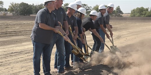 Construction begins on new soybean processing facility near Mitchell