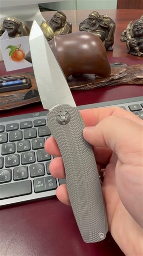 Titan Elmax steel knife from ‪@CultroTech‬ #edc #edgegadget
