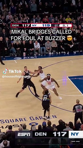 Mikal Bridges Buzzer Foul Call: Good or Bad Decision?