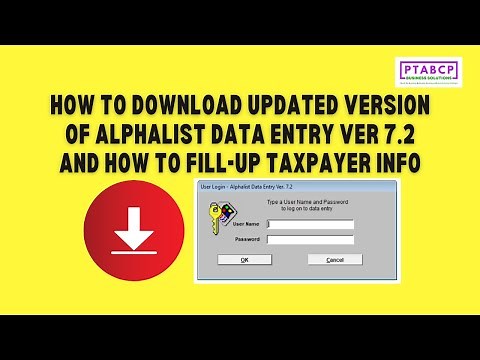 How to Download BIR Data Entry Ver 7.2 and How to Fill-up Taxpayer Info | 𝗣𝗧𝗔𝗕𝗖𝗣 𝗕𝘂𝘀𝗶𝗻𝗲𝘀𝘀 𝗖𝗼𝗮𝗰𝗵𝗶𝗻𝗴