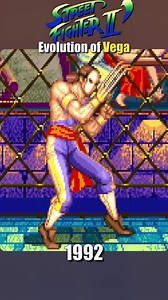 Evolution of Vega #streetfighter | street fighter