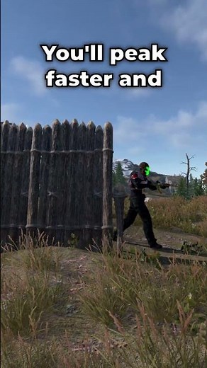 Use This Trick To Peek Faster In PvP Fights In Rust!🔫#rust #rustshorts #rusttips #rusttutorial