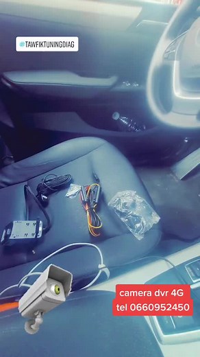 #installation camera dvr 4g avec gps