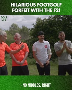 Tubes and Jimmy Bullard 🆚 The F2 in a footgolf special... The losing team faces a dirty forfeit! 👀 | Tubes & Ange Golf Life