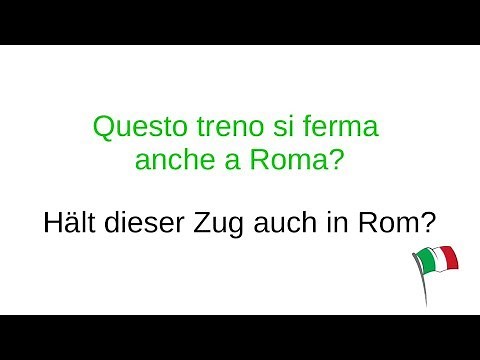Italienisch lernen für Anfänger (deutsch): 100 erste Sätze auf Italienisch