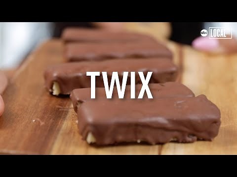 How to make Twix chocolate bars from scratch! | Bite Size