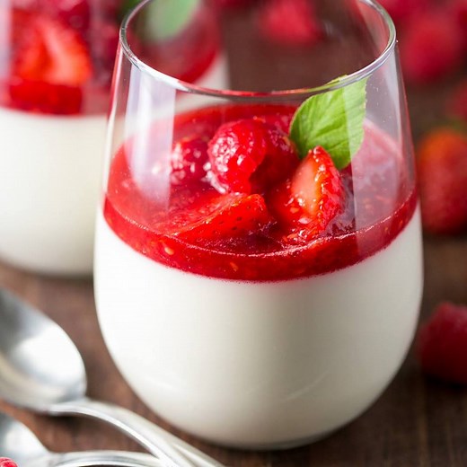 1.1M views · 964 reactions | How to Make Panna Cotta RECIPE: https://natashaskitchen.com/panna-cotta/ | NatashasKitchen.com | Facebook