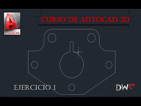 Ejercicio básico para principiantes en AutoCAD 2D
