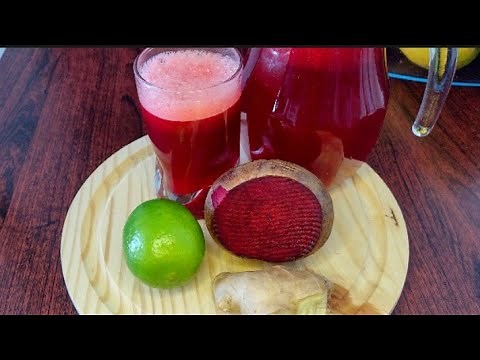 SABE PRA QUE SERVE O SUCO DE BETERRABA GENGIBRE E LIMÃO ? E QUAIS SEUS BENEFÍCIOS PARA SAÚDE FÍSICA?