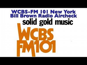 WCBS-FM 101 New York - Bill Brown - October 15 1977