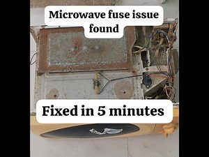 Microwave Oven Repair Complete Guide | Step by Step Checking & Service Process