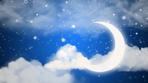 Enchanting Looped Animation Beautiful Moon Shooting Stock Footage Video (100% Royalty-free) 1069382461 | Shutterstock