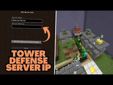 Minecraft Tower Defense Server IP Address