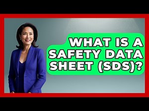 What Is A Safety Data Sheet (SDS)? - Civil Engineering Explained
