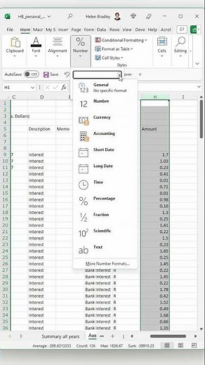 What to do when Increase Decimals Doesn't Work in Excel #shorts